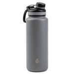 Tal Water Bottle Double Wall Insulated Stainless Steel Ranger Pro - 40oz - Black