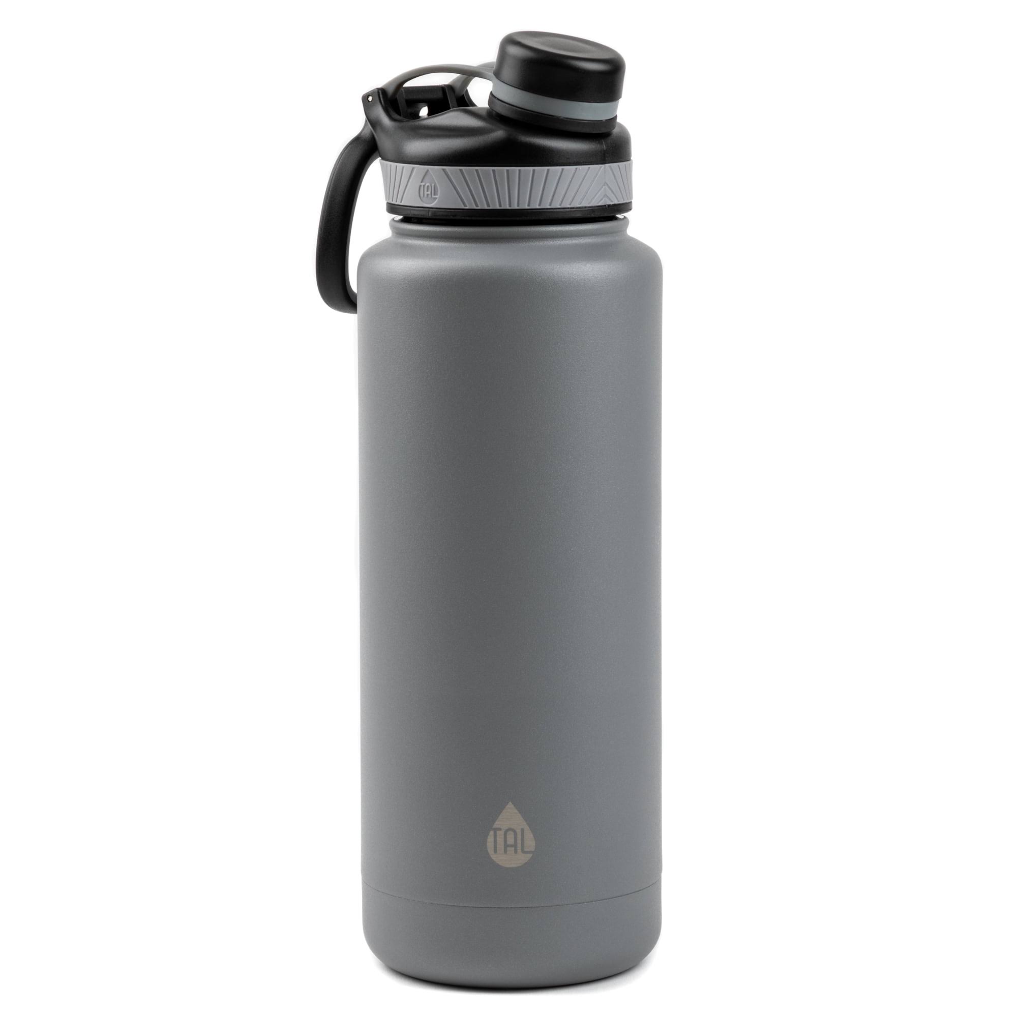 14fded869f3814502a6d4726753a4462354ac5c51dd423d4b0120bff621da842.jpg Tal Water Bottle Double Wall Insulated Stainless Steel Ranger Pro - 40oz - Black - Image 1