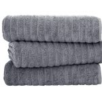 Classic Turkish Towels Brampton 3-Piece Bath Sheet Set (Gray)