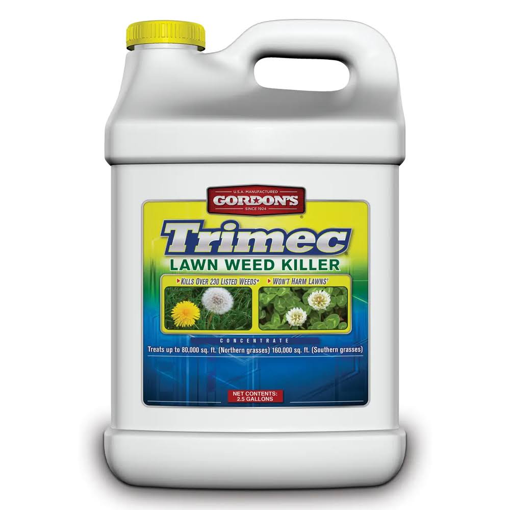 152f7501ed96996e45747830904a243b87b185a0dbd7ccdd286a34732b121b17.jpg Gordons Trimec Lawn Weed Killer 2.5 Gallon - 792900 - Image 1