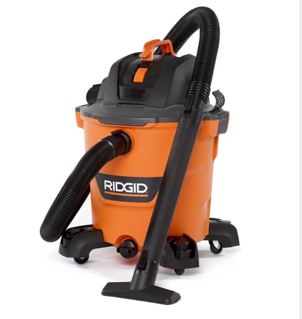 15a42196ef1136aec206fdab355743e6ae3deef92af95d53d834869bfd5b33c1.jpg Ridgid 12 gal. 5.0-Peak HP NXT Wet/Dry Shop Vacuum with Filter, Hose and Accessories - Image 1