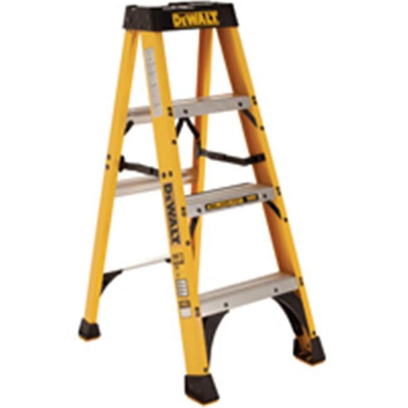 15a60aeb209a06010a18c947dcb7ea67c356c7b33ee258bd0ed3792feab62ed2.webp Dewalt 4 - Foot Fiberglass Step Ladder, Type Ia, 300 - Pound Load Capacity, Dxl3010 - 04 - Image 1