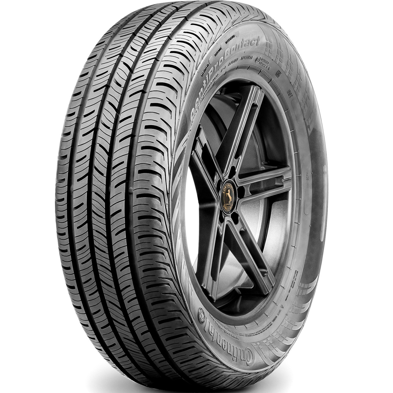15b7499084b2cc691bcf1102e82d8b5ac31218ccab6ea9931c6003642cd3acc1.jpg Continental Contiprocontact All-Season P205/55R16 89H Passenger Tire - Image 1