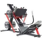 AECOJOY Hack Squat Leg Press Machine, 2 in 1 Adjustable Leg Exercise Workout Machine