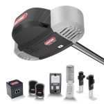Genie 7055D-TKSV Signature Series 1-1/4 HPC Ultra-Quiet Belt Drive Garage Door Opener with Battery Backup