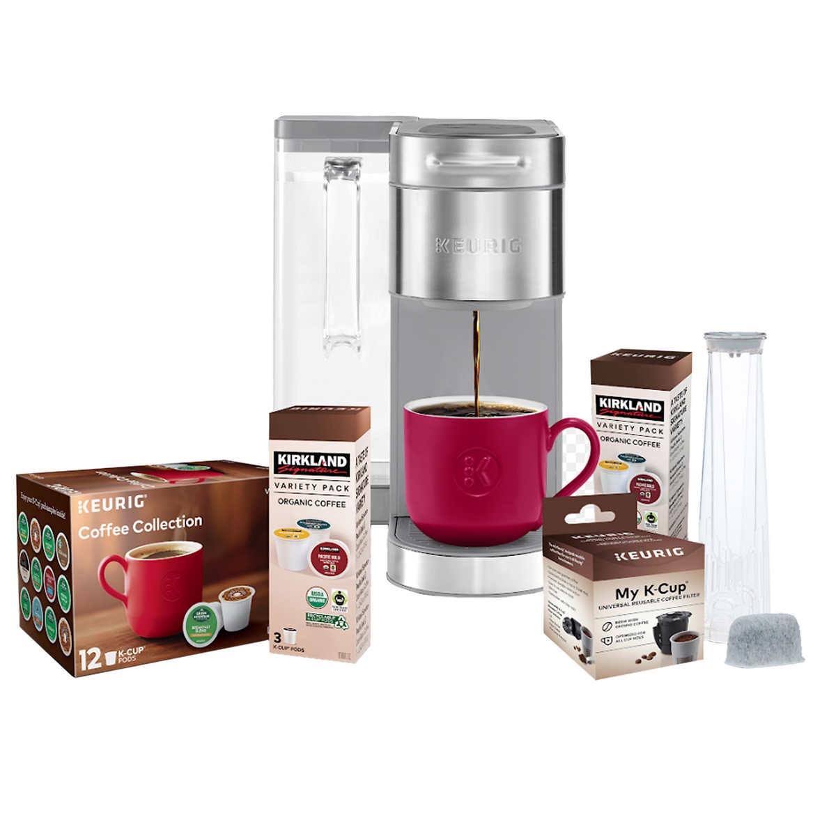 15fd7dc88062c3b6d3986c8caf0446acb660ea04cd7de1c78e285374e7fb5f10.jpg Keurig K-Supreme Plus Special Edition Single Serve Coffee Maker w/ 18 K-Cup Pods - Image 1