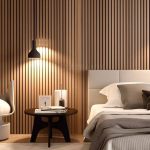 Slatpanel Two Acoustic Wood Wall Veneer Slat Panels - Oak | Natural Core | 94.49" x 12.6" Each | Soundproof Paneling | Interior Sound Absorption