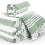 Utopia Towels - 4 Pack Turkish Beach Towel (40 x 72 inches) - 100% Cotton Oversized Sand Free Lightweight Quick-Dry Turkish Towel, Prewashed for