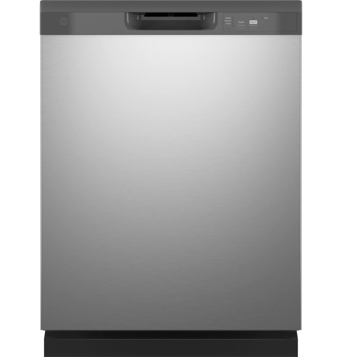 168d4942a043d589b73ee55768f8b974d6ce5d16f1594a194faf4c66c8bf7673.jpg GE 24" Stainless Steel Front Control Built in Dishwasher - Image 1