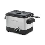 Cuisinart Cdf-100 1000-Watt Compact Stainless Steel Deep Fryer