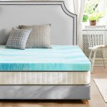 2 inch Mattress Topper Twin - Memory Foam Cooling Gel Swirl Infused Bed Topper for Back Pain, CertiPUR-US Certified