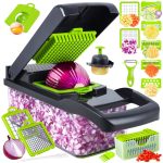 SNIFITAR Vegetable Chopper, Pro Onion Chopper, 14 in 1Multifunctional Food Chopper, Kitchen Vegetable Slicer Dicer Cutter,Veggie Chopper