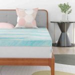 2 inch Gel Memory Foam Mattress Topper, Ventilated Foam Bed Topper, Comfort Body Support & Pressure Relief, CertiPUR-US Certified, Queen Mattress