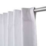Bedding Craft White Cotton Curtains for Window Bedroom Drapes and Home