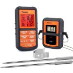 ThermoPro Digital TP-08 Remote Smoker Dual Probe Wireless Meat BBQ Thermometer