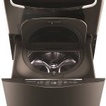 LG Signature WD205CK Sidekick 1.0 Cu. ft. Pedestal Washer - Black Stainless Steel