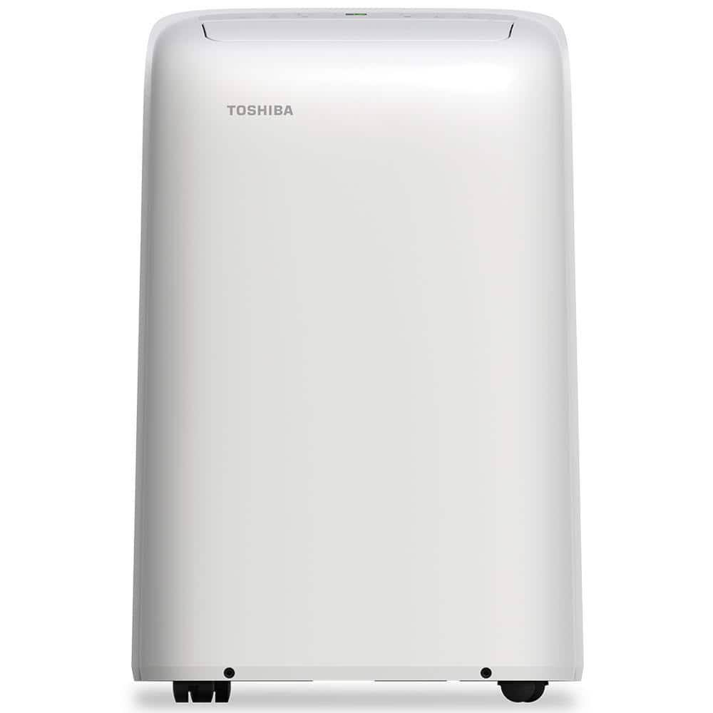 171ce5239d18b0e8368c428c67f18ca812847a4510fbdc8b313b2ffc73b5cc6a.jpg Toshiba 12,000 BTU (8,000 BTU DOE) 115-Volt WiFi Portable Air Conditioner with Dehumidifier Mode and Remote for Up to 350 SF - Image 1