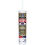 GE Advanced Silicone 2 Kitchen & Bath Sealant - White - 10.1 oz