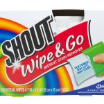 Shout Wipes - Portable Stain Treater Towelettes - Pack of (24) Wipes