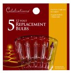 Celebrations 1145-2-71 Clear, Mini Replacement Bulbs, 12V