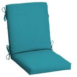 Arden Selections Outdoor Dining Chair Cushion 20 x 20, Lake Blue Leala