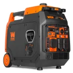 WEN 4800 - Watt Portable Inverter Generator, RV - Ready, Quiet and Lightweight with Fuel Shut Off
