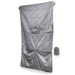 Layover Travel Blanket | Gray | Gravel