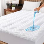 UNILIBRA Queen Size Waterproof Mattress Protector Quilted, Breathable Ultra-Soft Filling Mattress Pad, Fitted Deep Pocket Mattress Cover