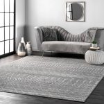 nuLOOM Moroccan Blythe Area Rug 8' x 10' Dark Grey