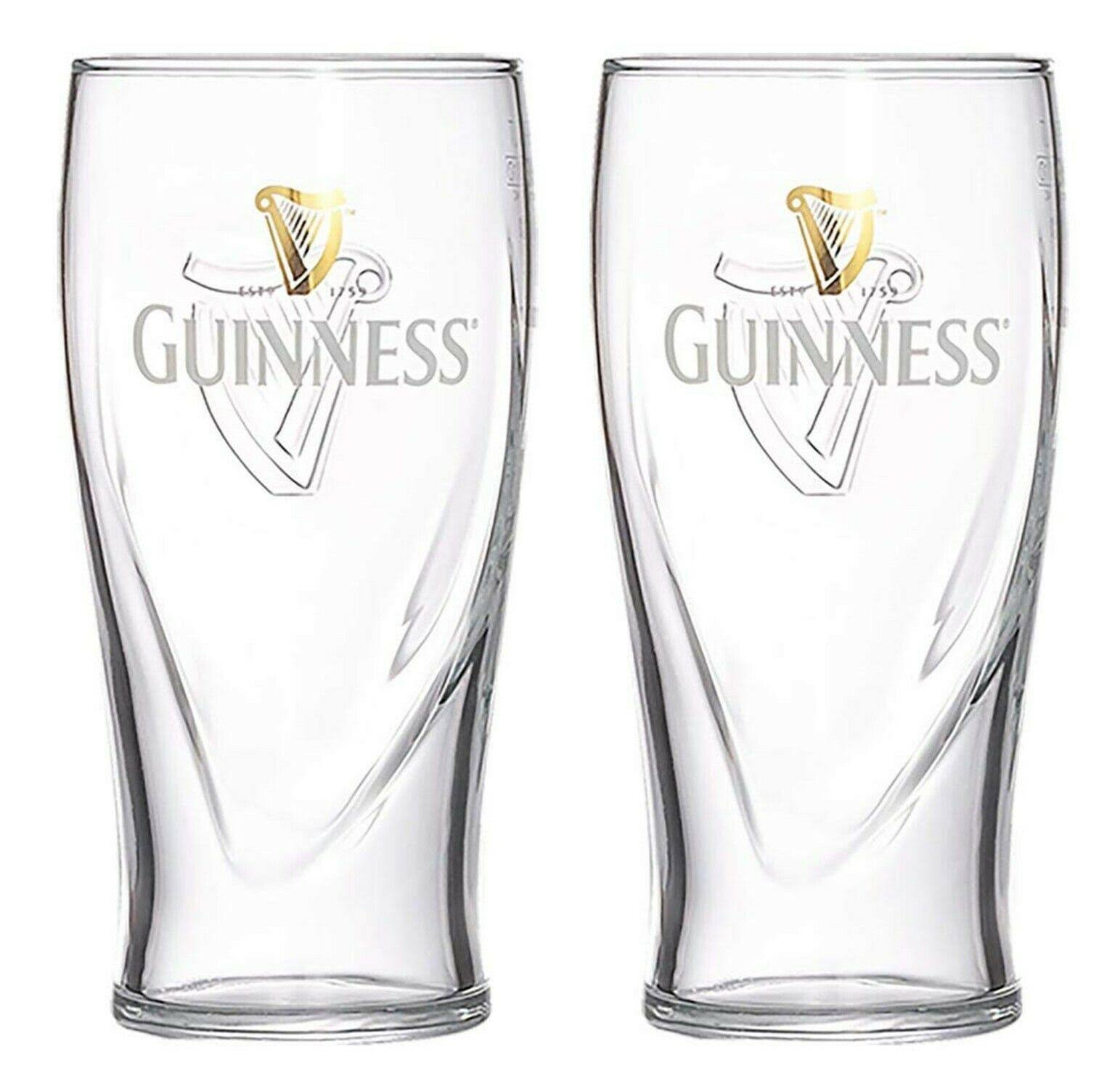 17c4d0aa7ae3230d403387dbaadc202c05def857fba06591d1bc0de3da458312.jpg Guinness Gravity Pint Glass (2 Pack) - Image 1
