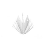 Bird B Gone BBG2000-7WHT-10 White Plastic Bird Spike - 10 ft. x 7 in.