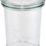WECK Mold Shape glass canister 160ml WE-760