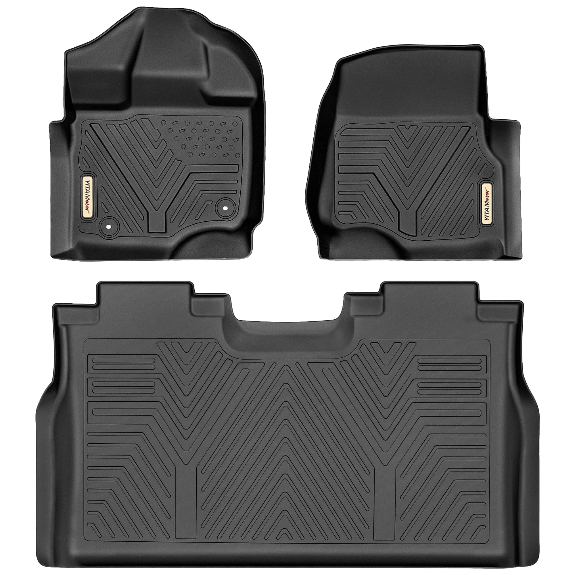 184f756eedc065b57da68dd5bd35769104c3f3771d05fc1c467ac63b2fe15523.webp YITAMOTOR Floor Mats Compatible with 2015-2024 Ford F-150 - Image 1