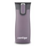 Contigo Autoseal West Loop Vacuum-Insulated Stainless Steel Travel Mug, 16 oz, Dark Plum
