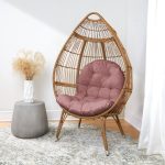 Humble + Haute Indoor Egg Chair Cushion (Cushion Only) - 44 x 27 x 4 - Mauve