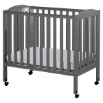 Dream on Me 3 - in - 1 Portable Crib Gray