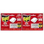(2-Pack) Raid Ant Baits III, 0.12 oz (4 Ct), Red