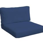 TK Classics Covers for Chair Cushions 4 Inches Thick Navy