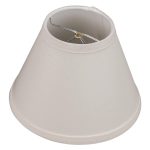 FenchelShades.com Lampshade 4" Top Diameter x 8" Bottom Diameter x 6" Slant Height with Clip-On Attachment for Standard Edison-Style Lightbulb