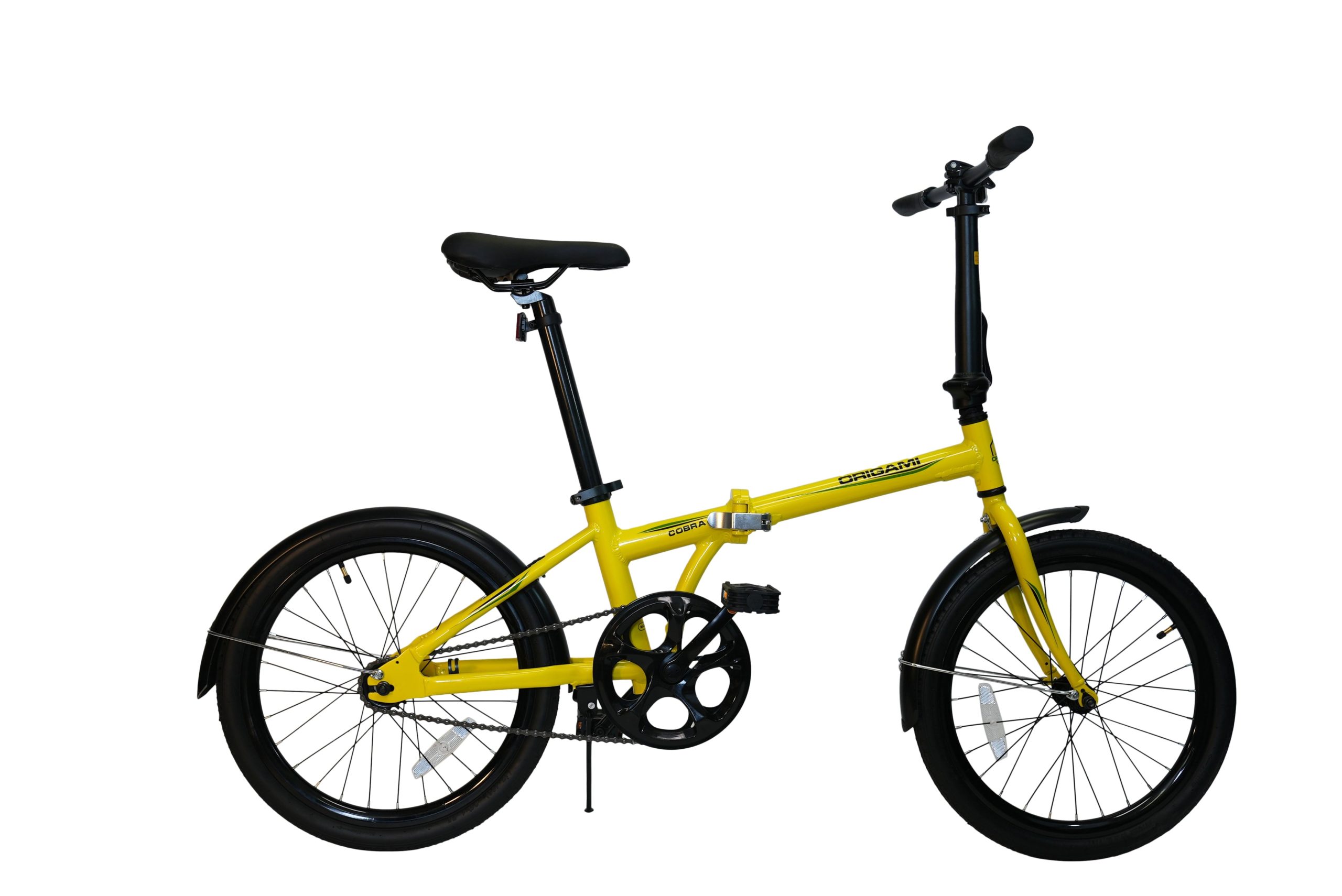 Cobra single-speed lightweight folding bicycle