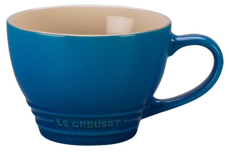 1957762a1eb13e0c560ec5bb712a477c88b48ea6e36cda5d18e686d240a4b92f.jpg Le Creuset Bistro Stoneware Mug Marseille - Image 1