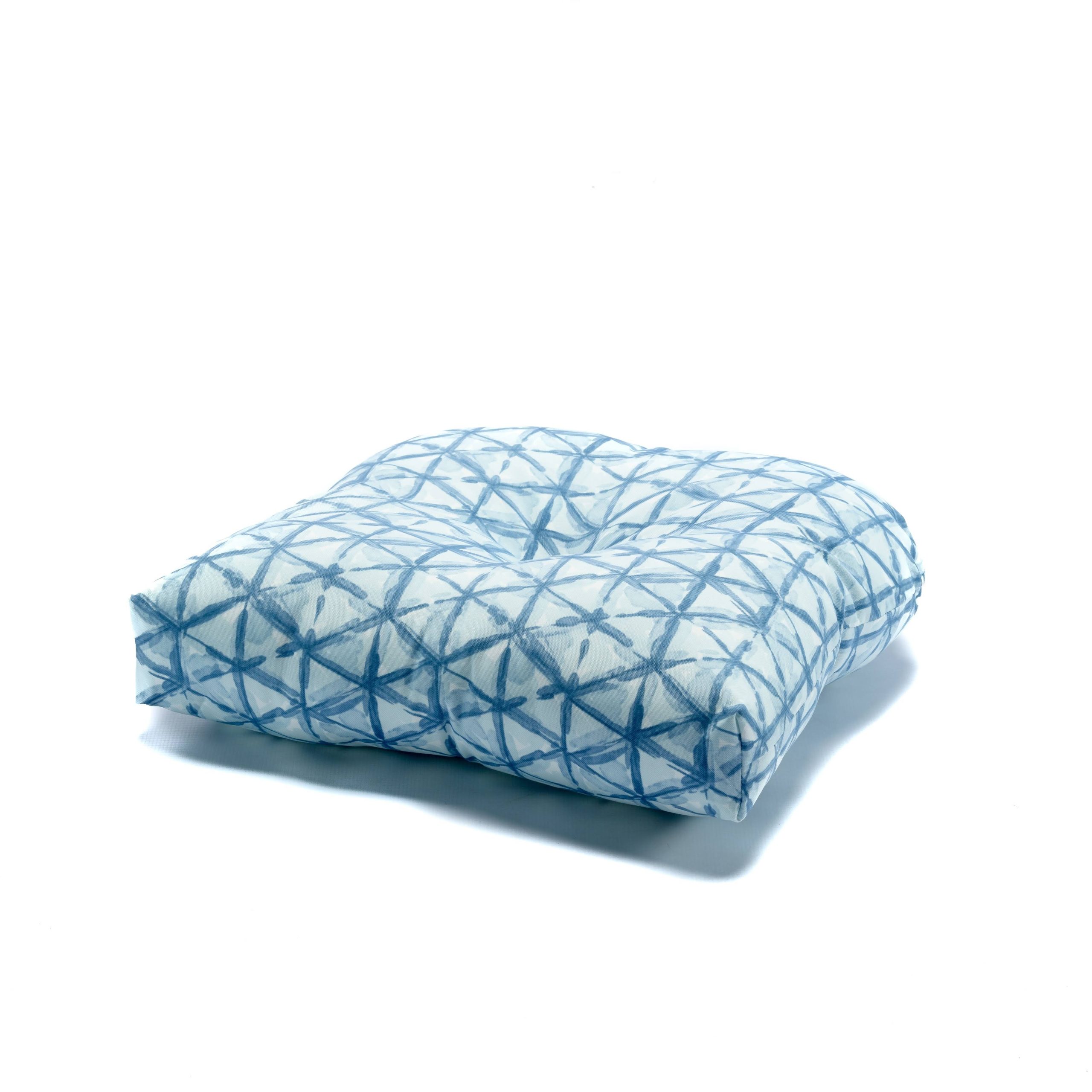 1958d0b9fb825e5aa15037dcecd1433f3db612688cec81e9dfb04adae318ec4b.jpg Terrasol Kumo Outdoor Chair Cushion - Blue - Image 1