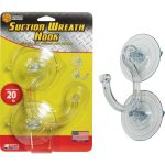 Adams Double Suction Wreath Hook