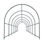 Multi-Size Large Garden Support Arch Frame Climbing Plant Arch Arbor for Flowers/Fruits/Vegetables (19.6ft x 7ft x 7.2ft)