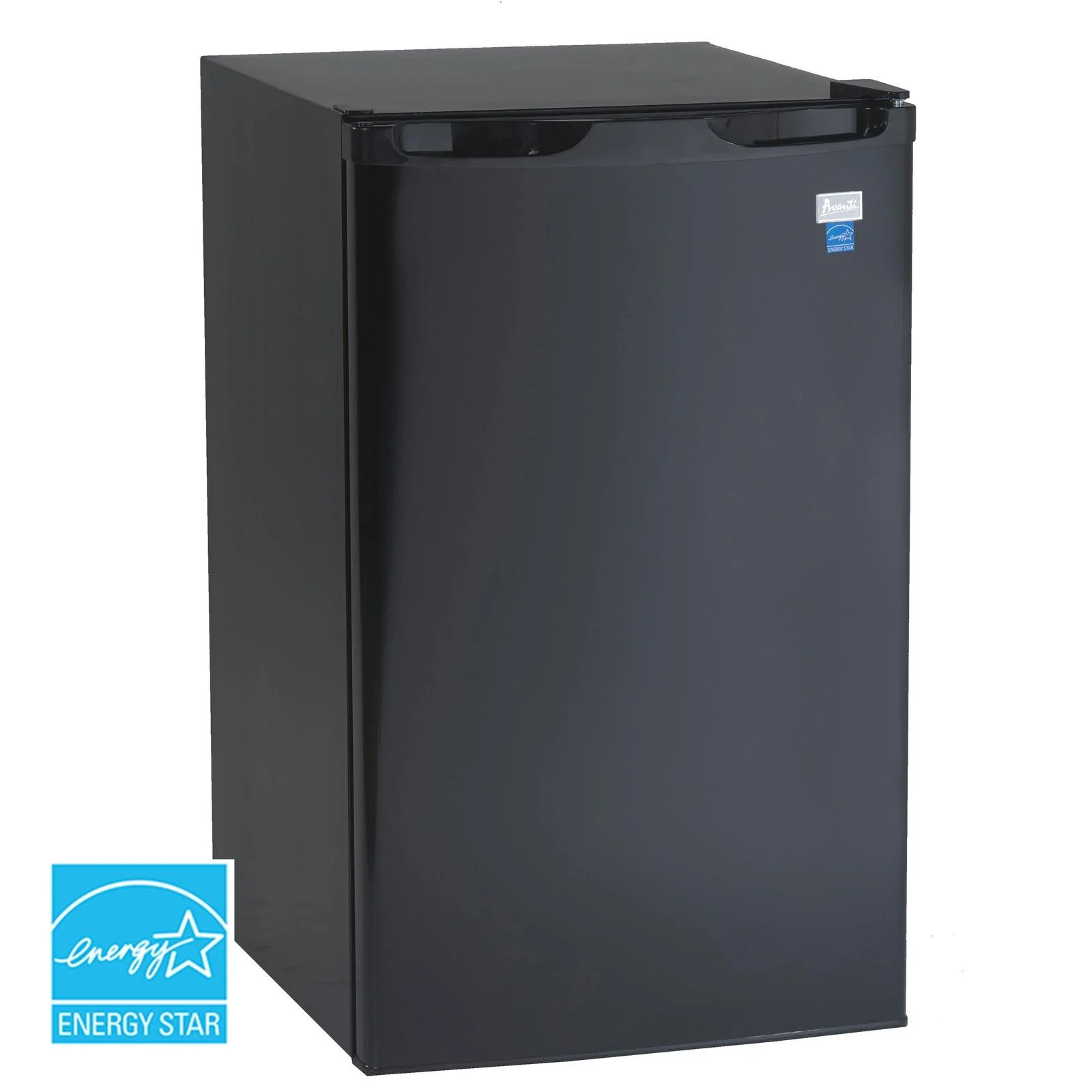 1a687df381097ab92a2824d9e6c234f8aeb92968cfacc83f082a66915f7e38c2.webp Avanti Refrigerator 4.4CF Cap Energy Star Compliant Black RM4416B - Image 1