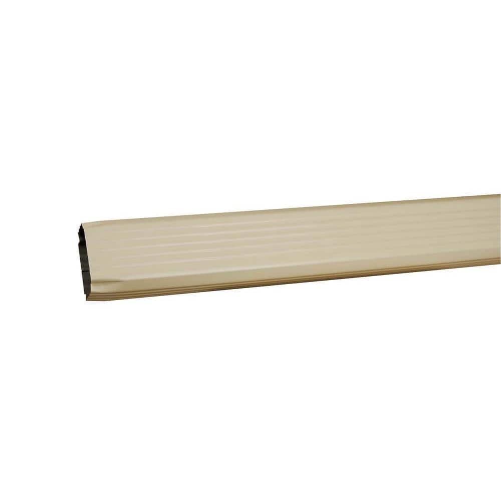 2 in. x 3 in. x 10 ft Aluminum Downspout - Classic Cream