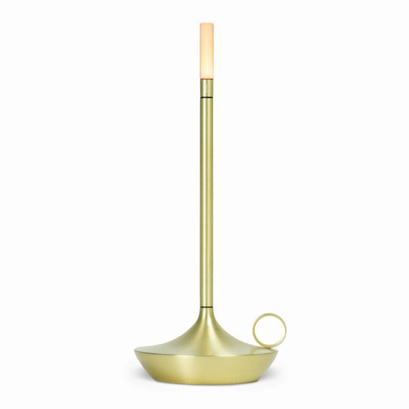 1aaa9b9a6e3843dffd705d3010ee21f5b4917742200e6404184966d9e358e89c.jpg Graypants Wick Portable Table Lamp, Brass - Image 1