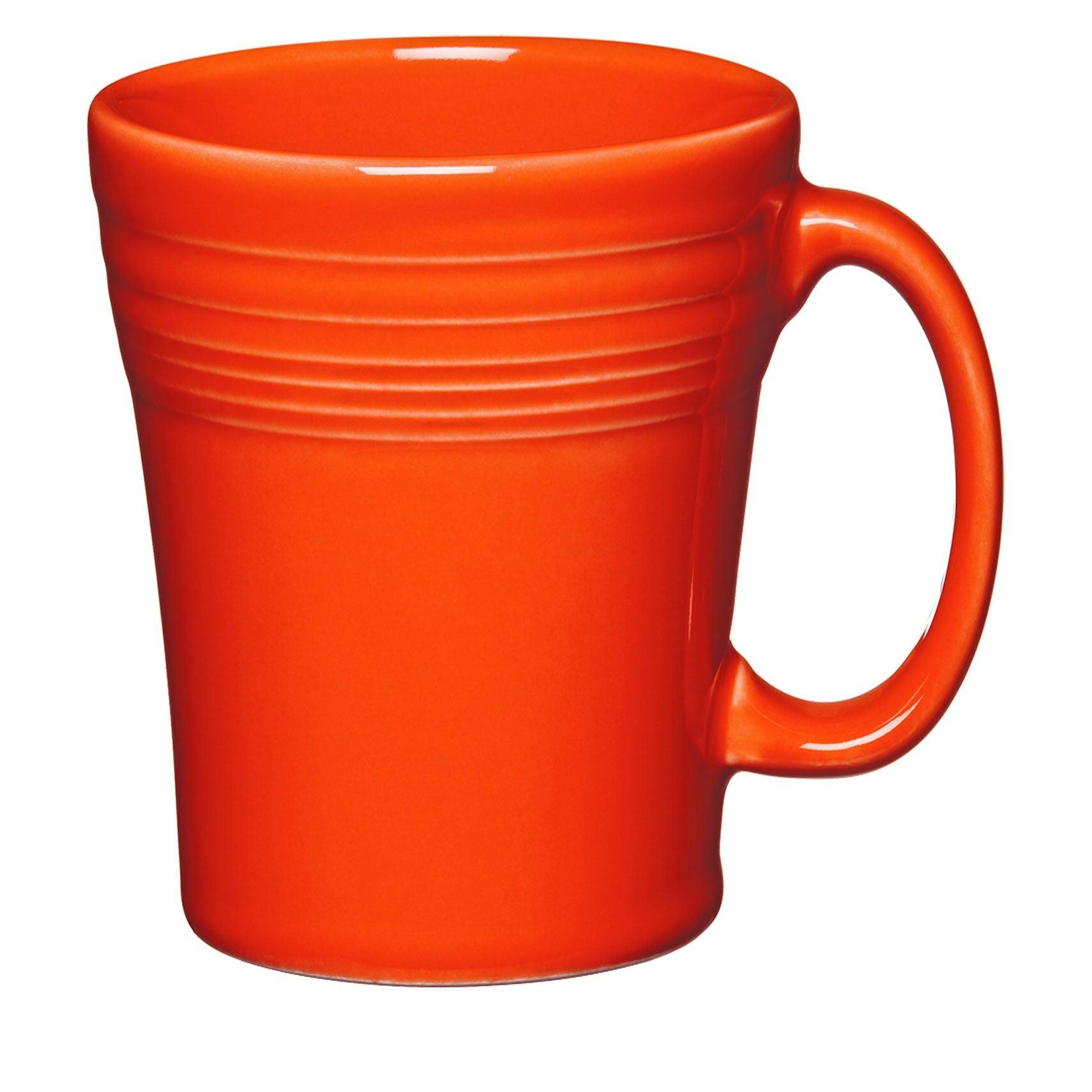 1ab64f8481043026566bf51e665bd60d3b16fbe077bedb4251afae769c9847c8.jpg Fiesta 15-oz. Tapered Mug - Poppy - Image 1