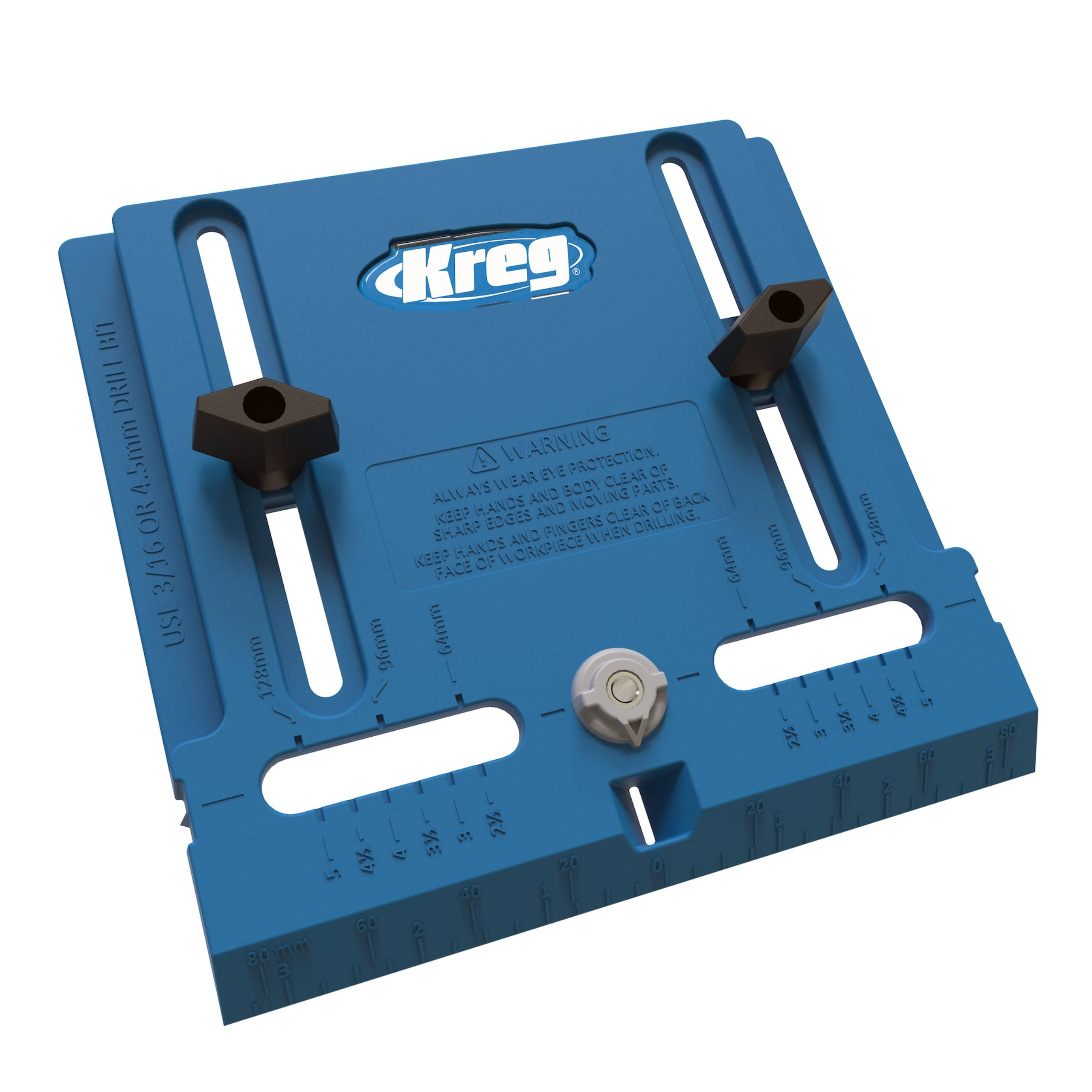 1ae07ea4b419f3b94834cd5d7dc1eb6b4813550ddbd5c57e8c2954a64af924b9.jpg Kreg KHI-PULL Cabinet Hardware Jig - Image 1