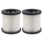 2 Packs of DCV5801H Wet/Dry Vacuum HEPA Replacement Filter, Suitable for dowalt DCV580 and Dcv581h, Washable and Reusable